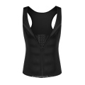 Compression Shirts For Men Zipper Hot Sweat Slimming Body Muscle Shaper Vest Men's Slimming Shapers